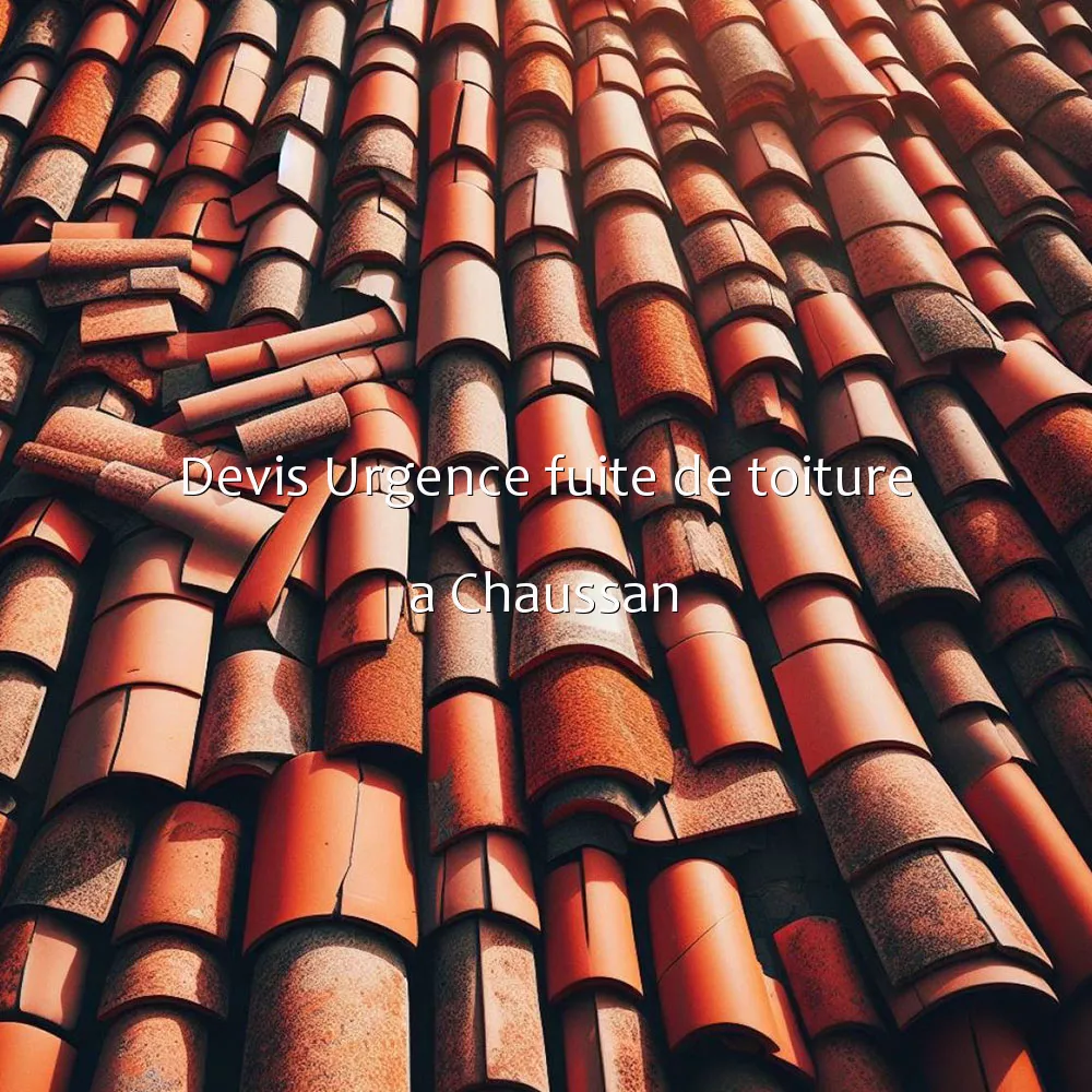 Devis Urgence fuite de toiture a Chaussan