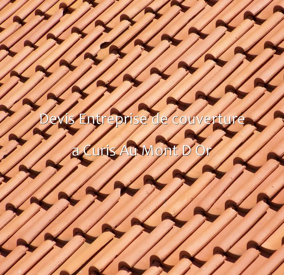 Devis Entreprise de couverture a Curis Au Mont D Or
