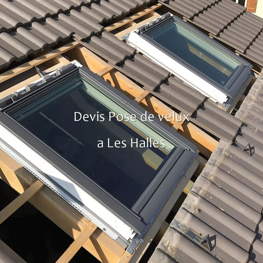 Devis Pose de velux a Les Halles