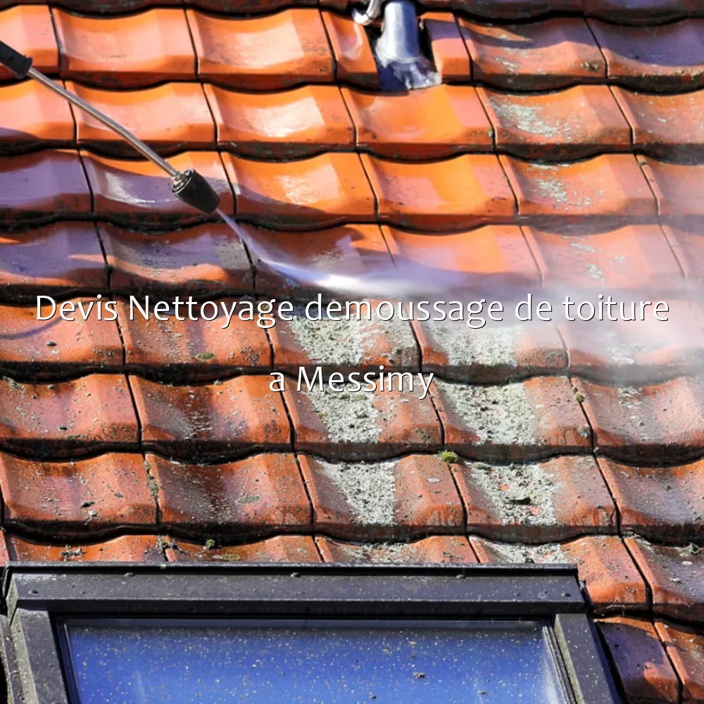 Devis Nettoyage demoussage de toiture a Messimy