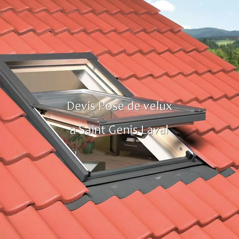 Devis Pose de velux a Saint Genis Laval