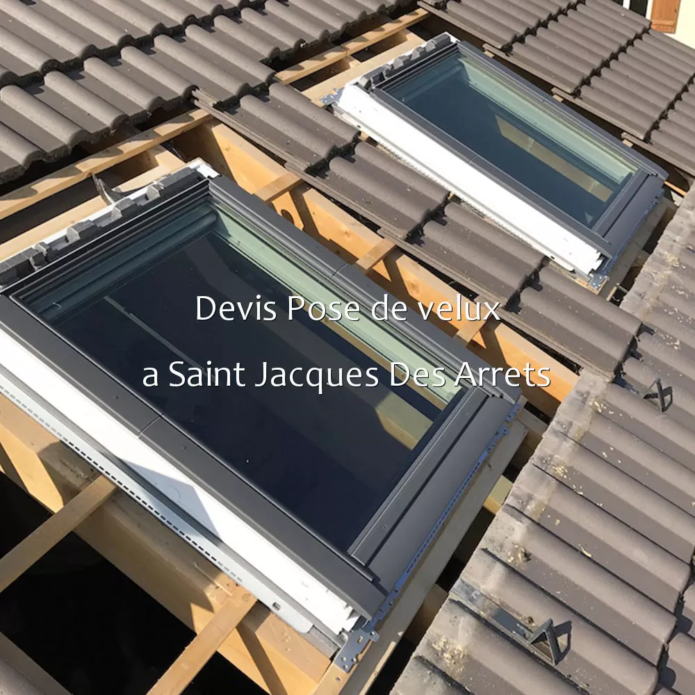 Devis Pose de velux a Saint Jacques Des Arrets