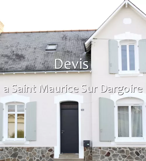 Devis  a Saint Maurice Sur Dargoire