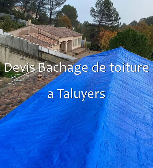 Devis Bachage de toiture a Taluyers