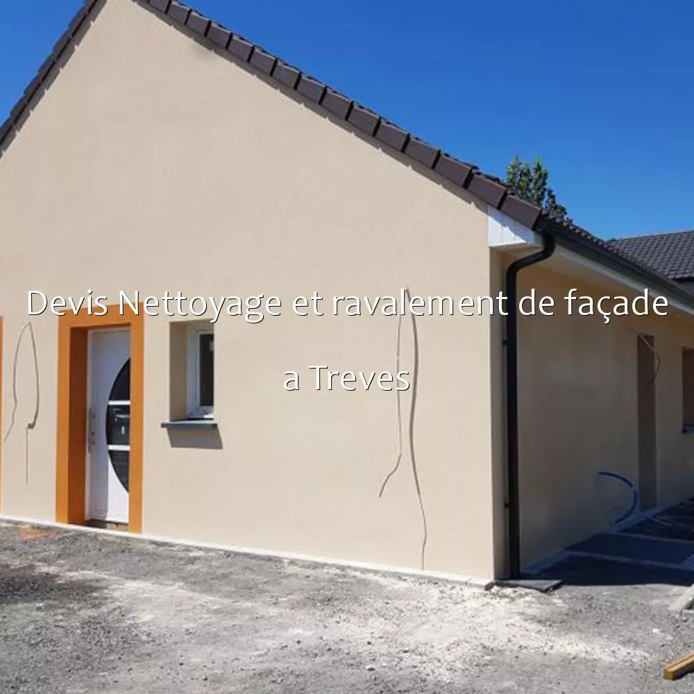 Devis Nettoyage et ravalement de façade a Treves