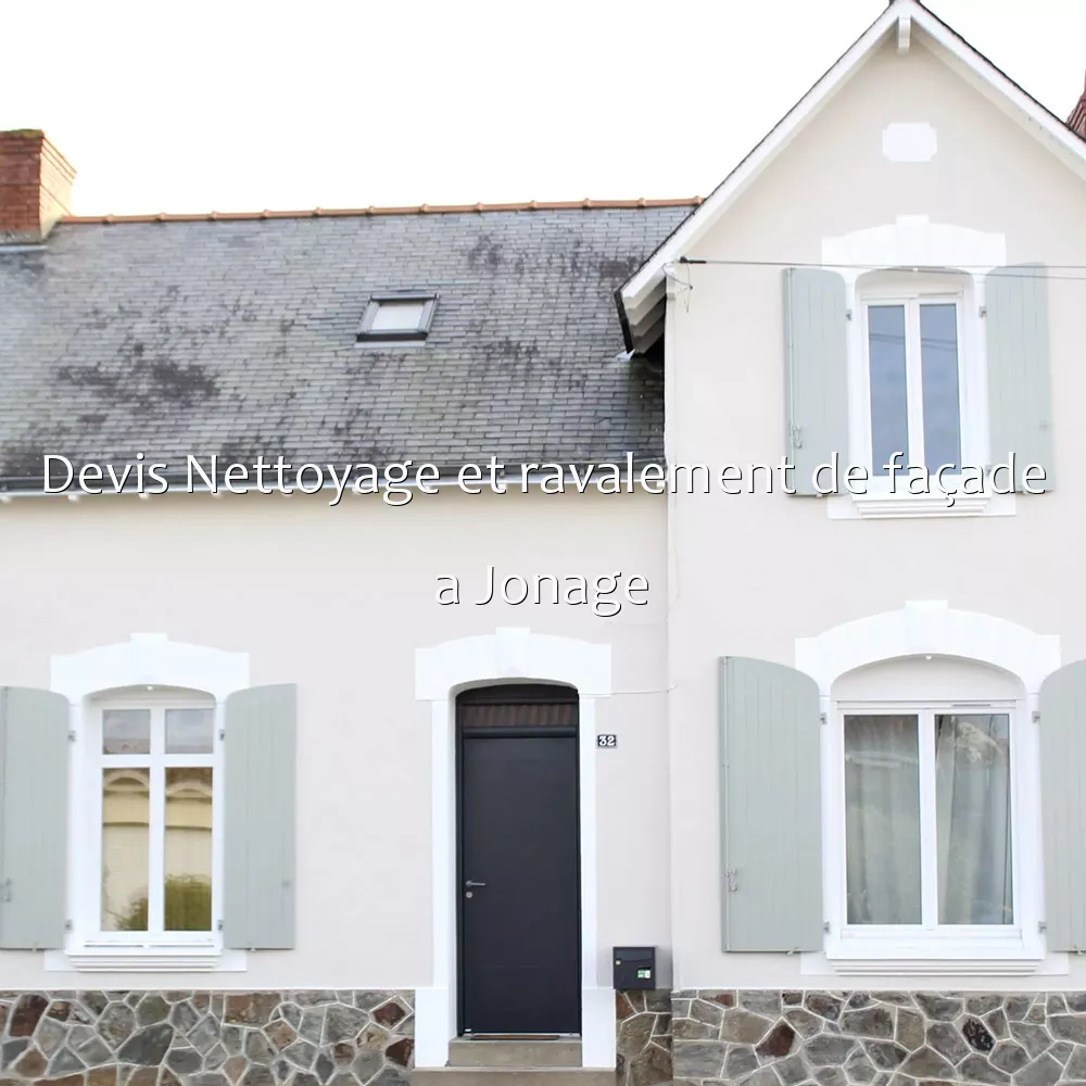 Devis Nettoyage et ravalement de façade a Jonage